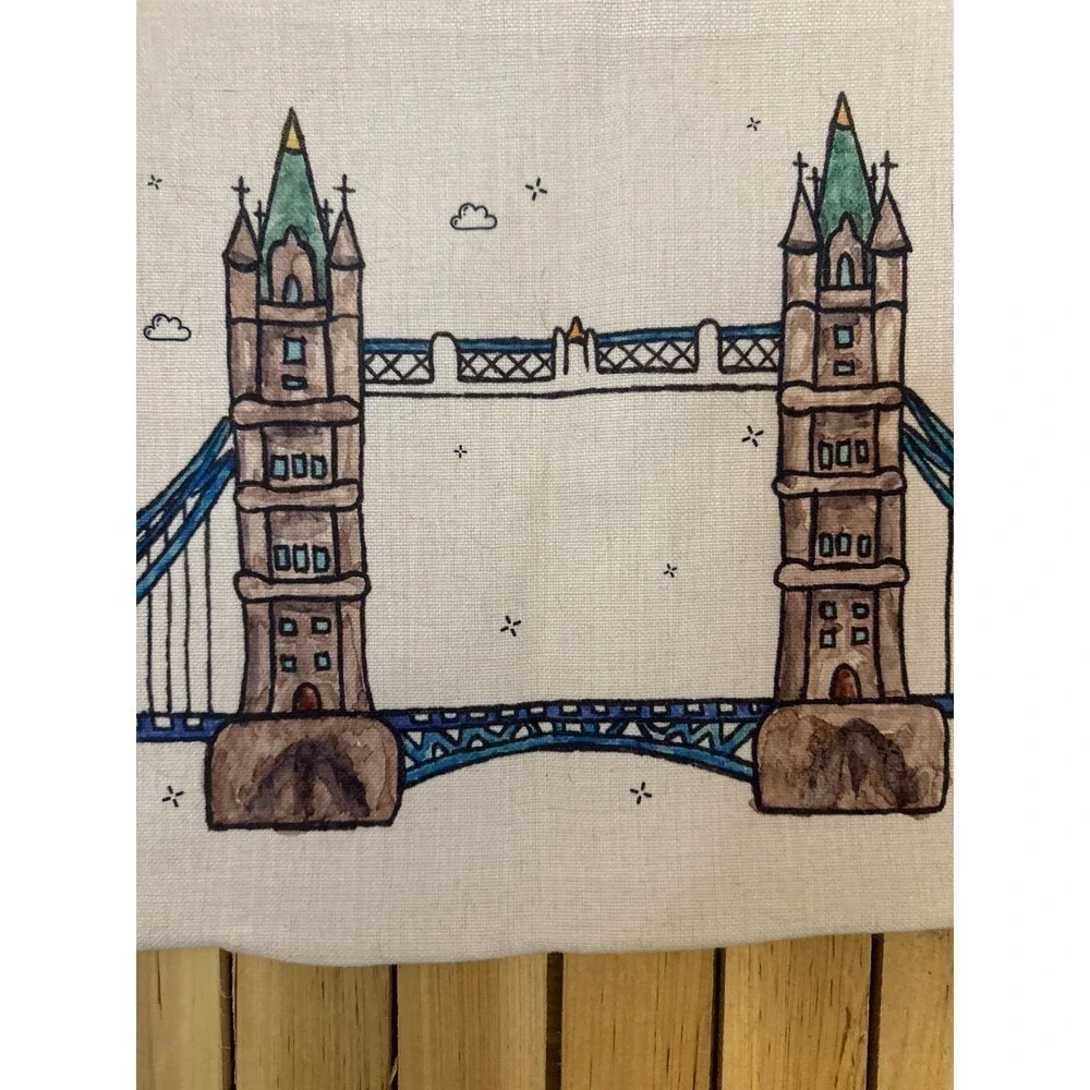 Tower Bridge London Cushion Cover 18 x 18 in 0